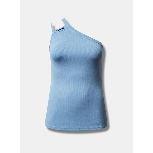 NWT Torrid Everyday‎ Rib One Shoulder Cut Out Cami 1X - Picture 4 of 11